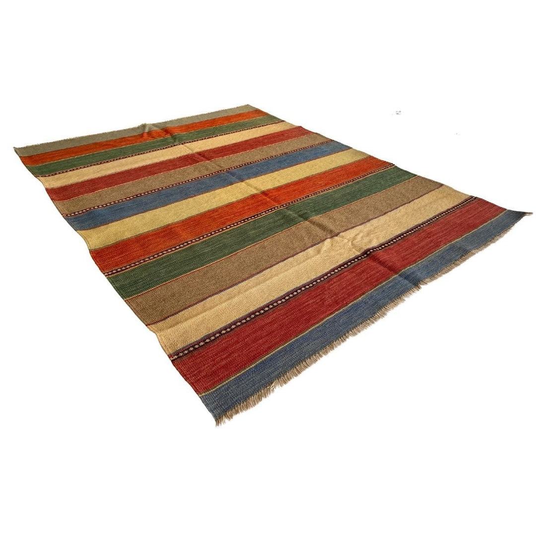 Modern Turkish Kilim- 6.5 x 4.11 - Imam Carpets - Online Shop