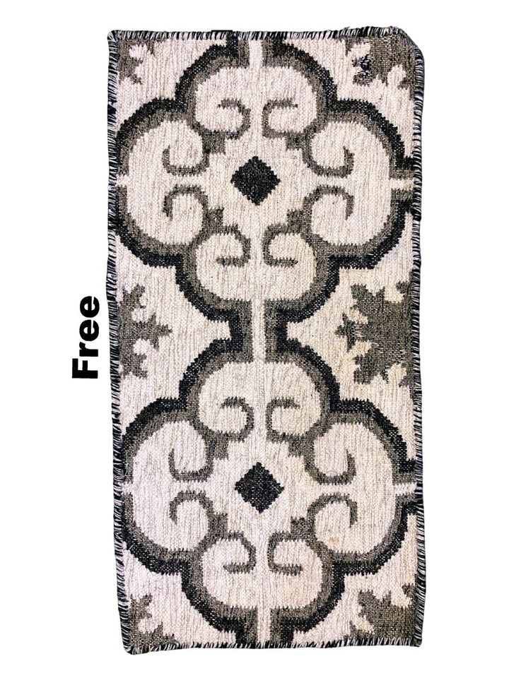 Modern Turkish Kilim - Size: 6.4 x 5.5 - With Free Mats - Imam Carpets - Online Shop