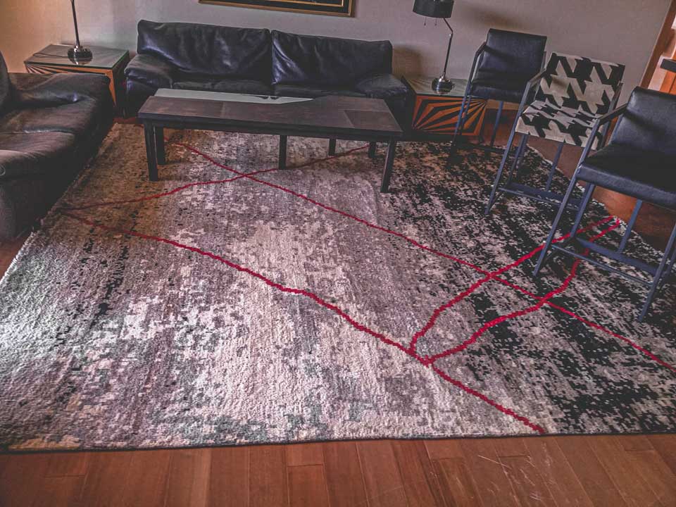 Abstract Modern Rug - Size: 10.4 x 8.3 - Imam Carpet Co