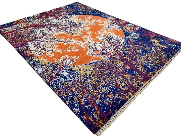 MoonTree Abstract Rug - Size: 10.7 x 8 - Imam Carpet Co. Home