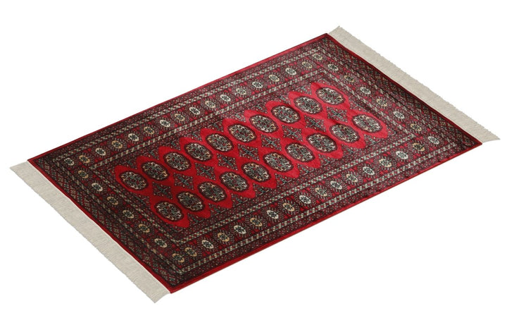 Mori Bokhara - 3.1 x 4.9 - Single Knot Carpet - Imam Carpets - Online Shop