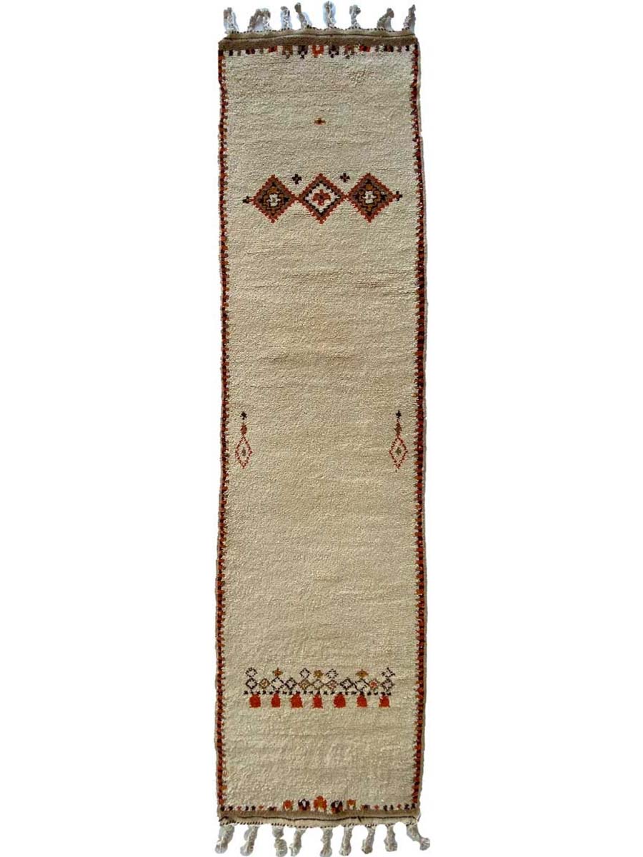 Moroccan Runner - size: 9.6 x 2.7 - Imam Carpet Co