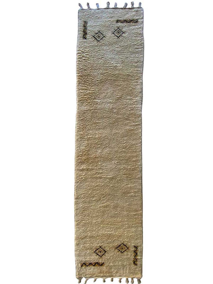 Moroccan Shag Rug - Size: 10.9 x 2.2 (Runner) - Imam Carpet Co
