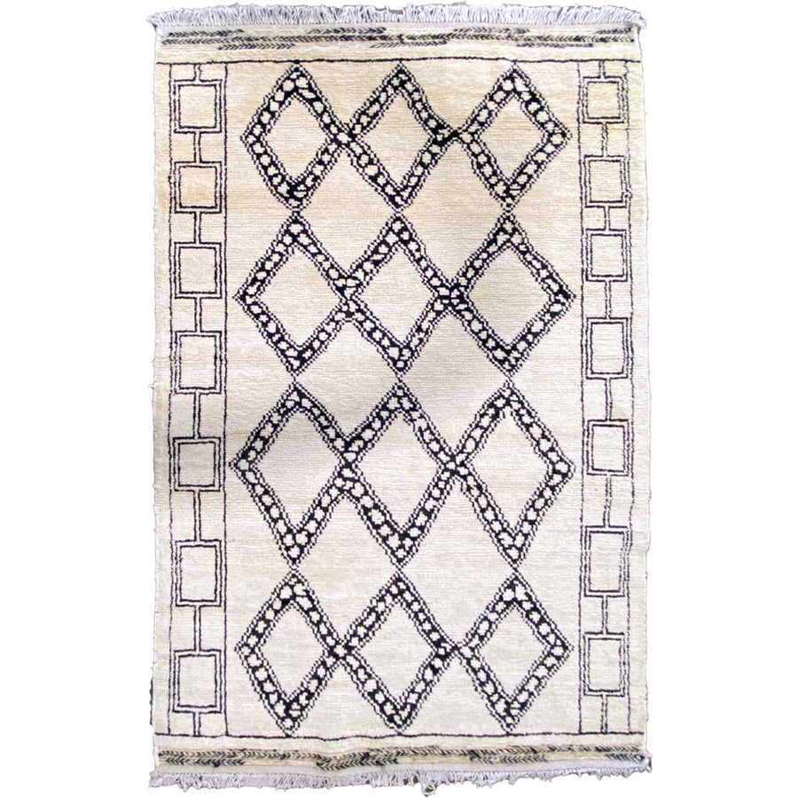 Moroccan Trellis - Size: 6 x 4 - Imam Carpets Online Store
