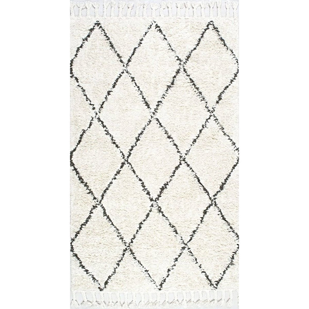 Moroccan Wool Shag Rug - Size: 8 x 5 - Imam Carpets - Online Shop