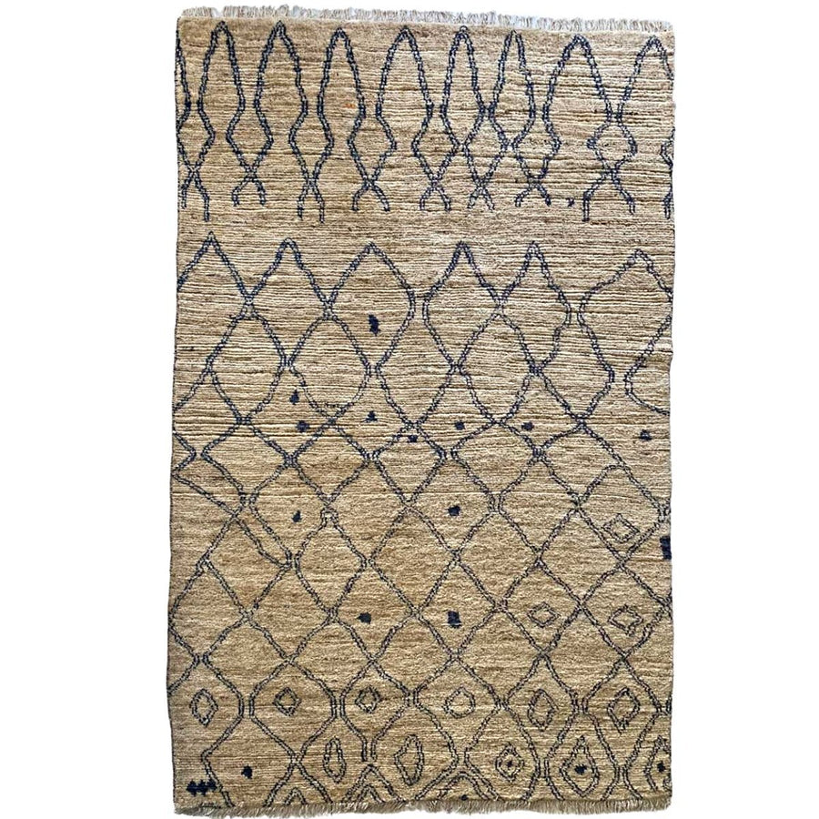 Moroccan Wool Shag Rug - Size: 9 x 6 - Imam Carpets - Online Shop