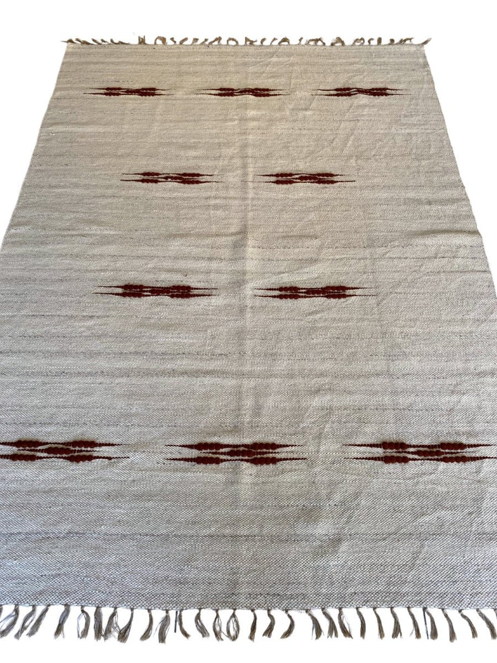 Motif Dhurrie - Size: 6.9 x 4.10 - Imam Carpet Co. Home