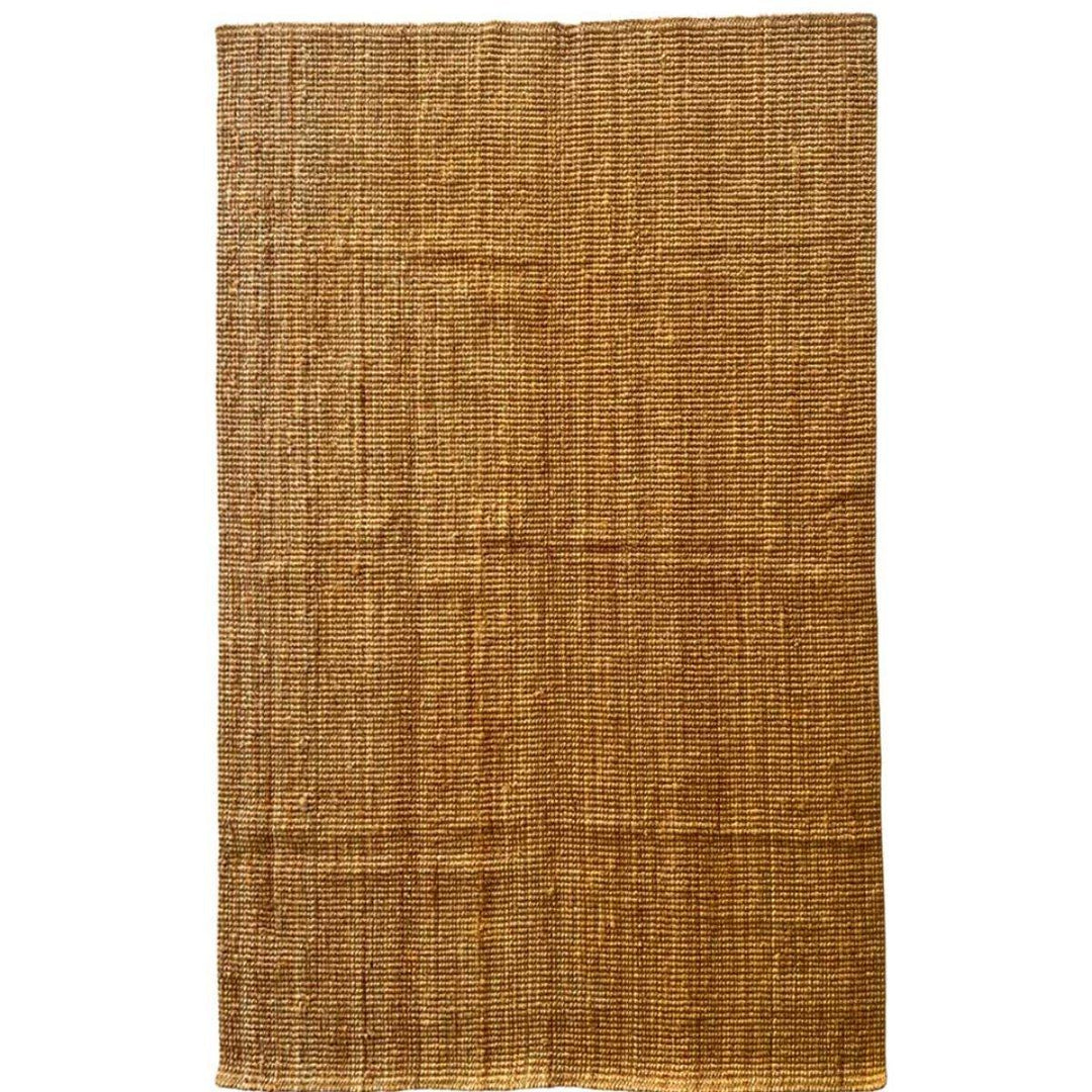 Natural Braided Jute Rug - Size: 7.5 x 5.1 - Imam Carpets - Online Shop