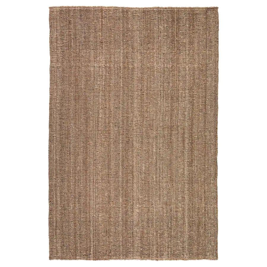 Natural Braided Jute Rug - Size: 7.6 x 5.1 - Imam Carpets - Online Shop