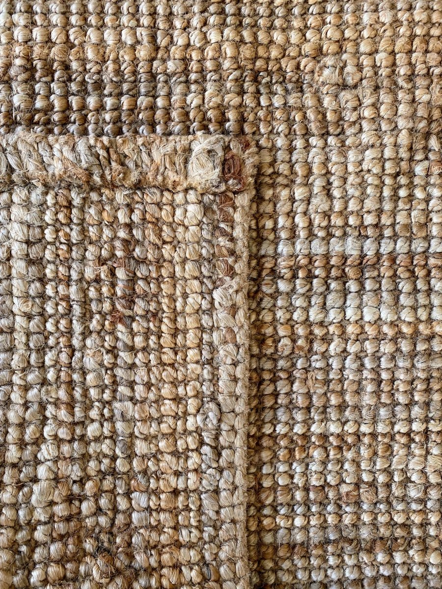 Natural Braided Jute Rug - Size: 7.8 x 5.4 - Imam Carpet Co. Home