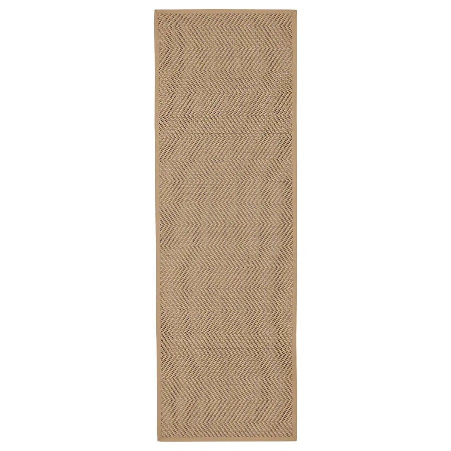 Natural Flatwoven Runner - Size: 11.3 x 2.7 - Imam Carpet Co. Home