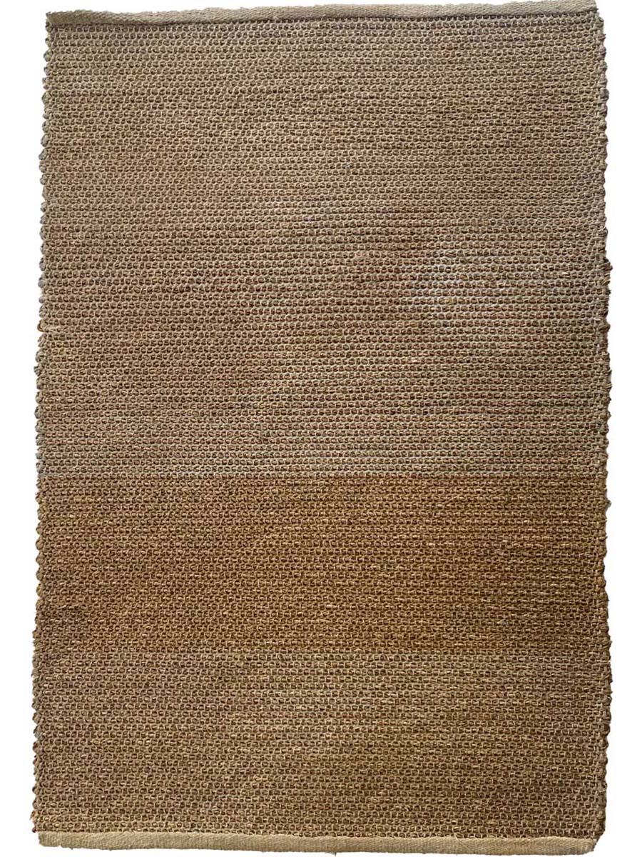 Natural Jute Rug - Size: 4.9 x 2.11 - Imam Carpet Co