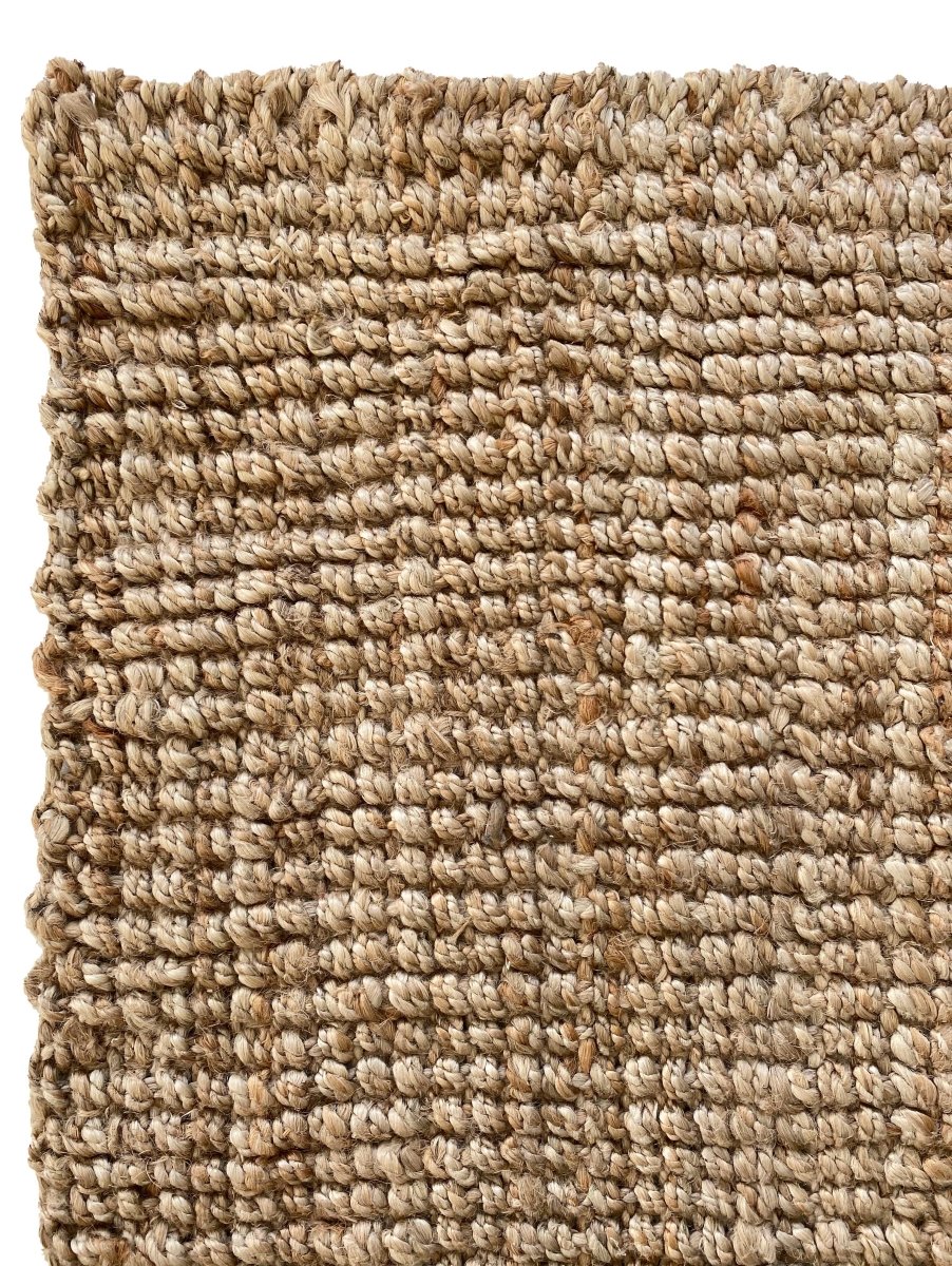 Natural Jute Rug - Size: 7.6 x 5 - Imam Carpets Online Store