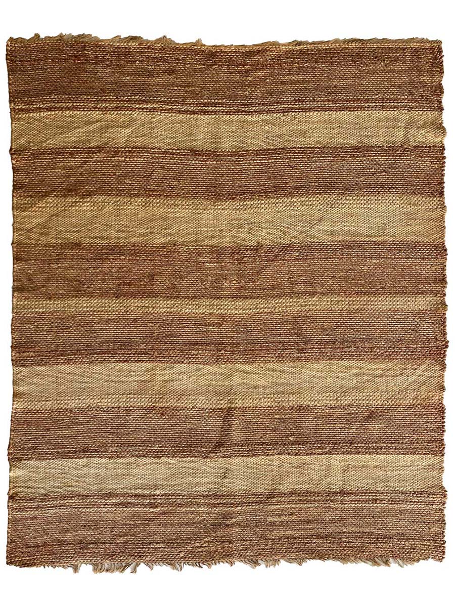 Natural Jute Tasseled Rug - Size: 7.7 x 6 - Imam Carpet Co