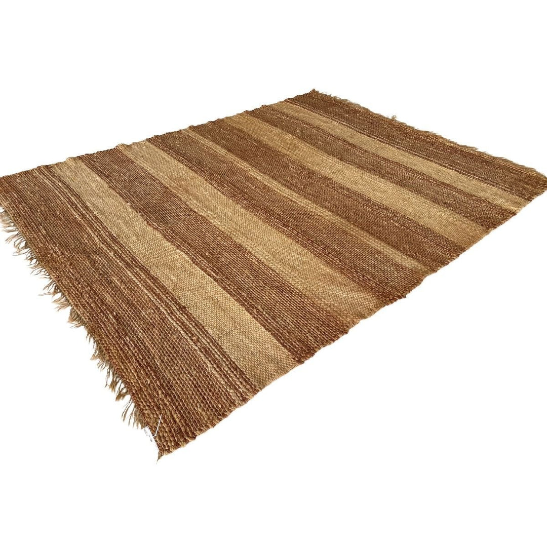 Natural Jute Tasseled Rug - Size: 7.7 x 6 - Imam Carpets - Online Shop