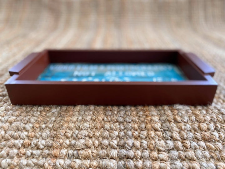 Not Allowed - Wooden Tray - Imam Carpets Online Store
