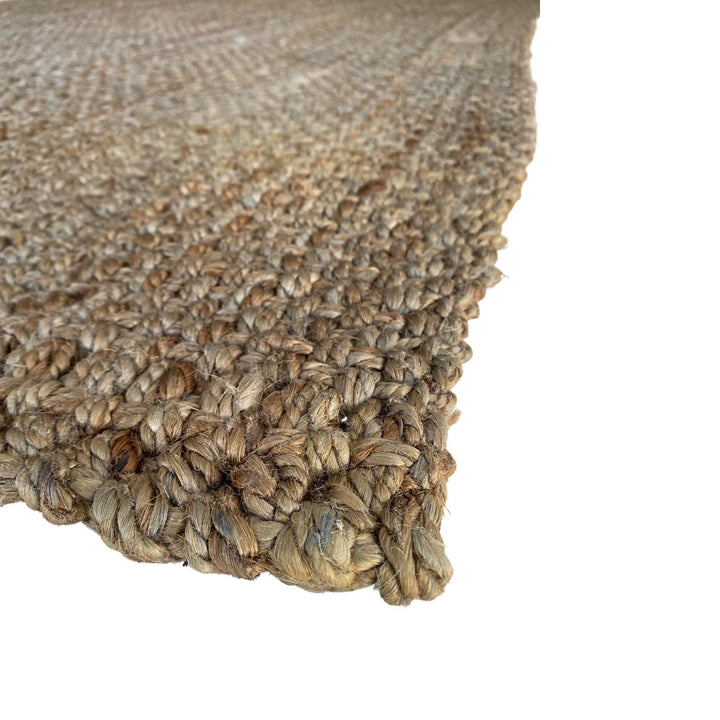 Overdyed Braided Jute Rug - Size: 7.6 x 5.1 - Imam Carpets - Online Shop