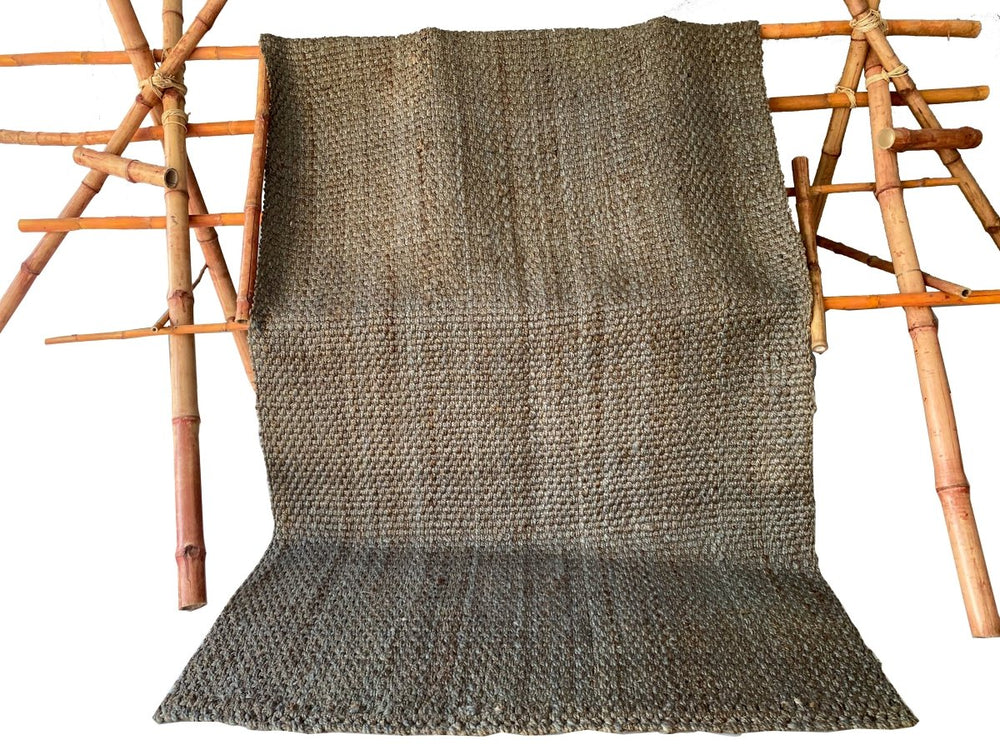 Overdyed Braided Jute Rug - Size: 7.6 x 5.1 - Imam Carpets - Online Shop