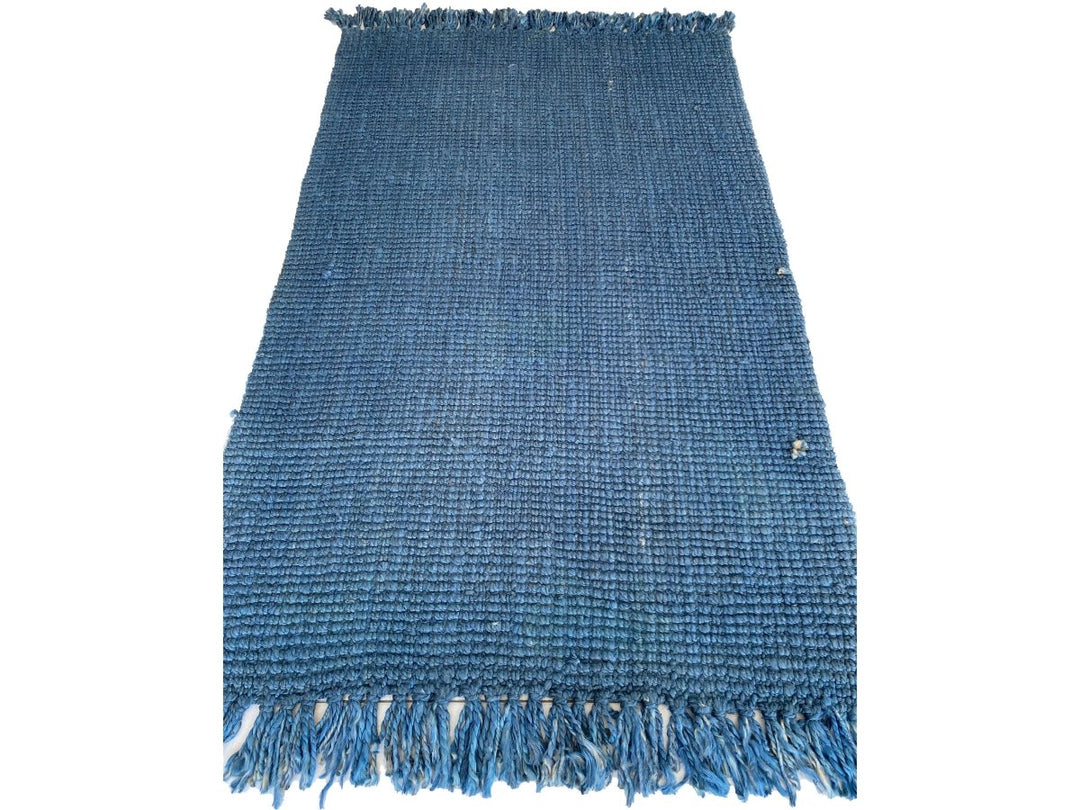 Overdyed Jute Rug - Size: 6.10 x 3.10 - Imam Carpet Co. Home
