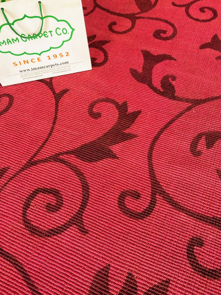 Overdyed Jute Rug - Size: 8.11 x 6 - Imam Carpet Co. Home