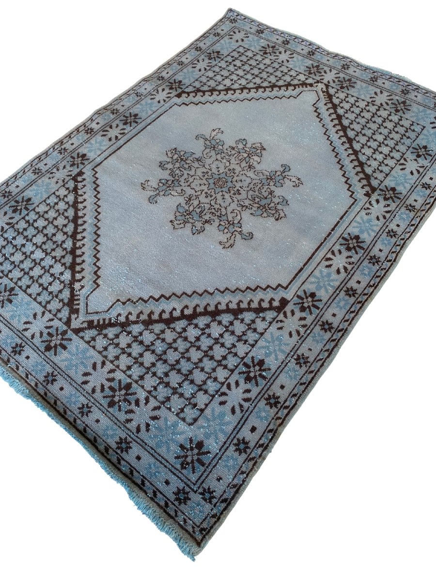 Overdyed Kargayi Rug - Size: 5.8 x 4 - Imam Carpet Co. Home