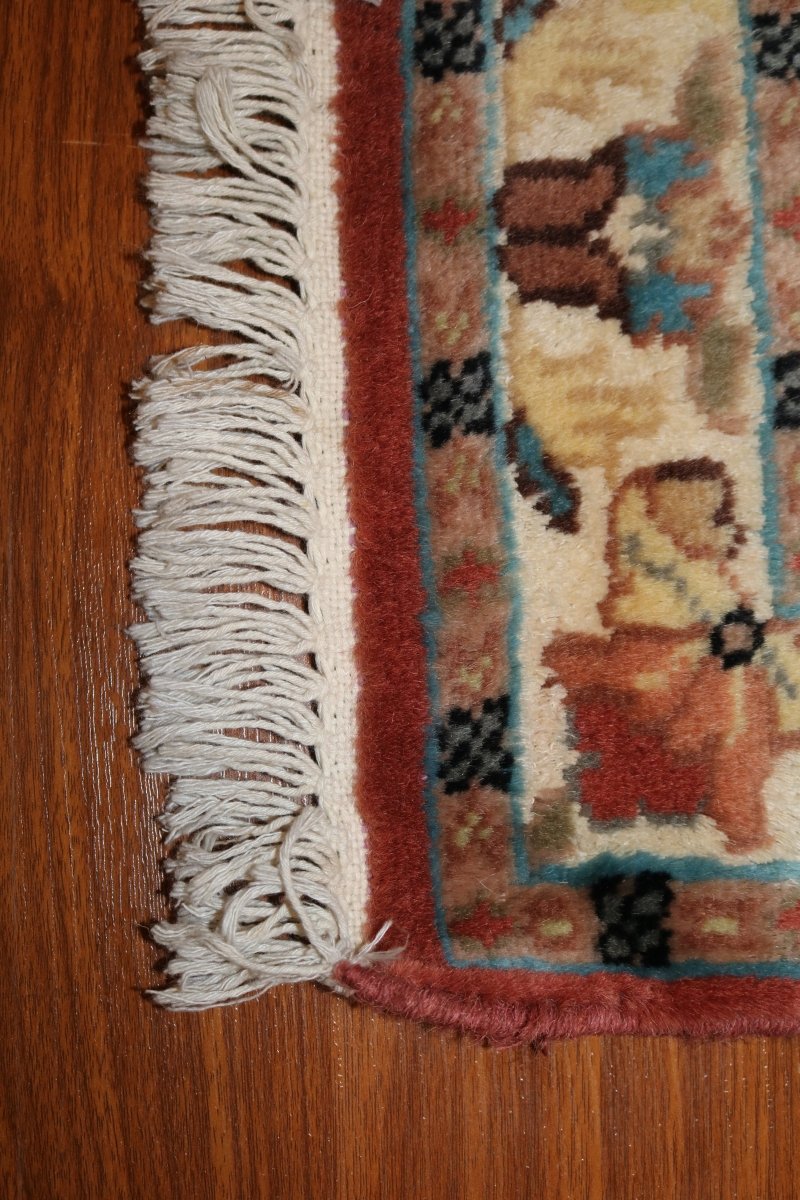 Pakistani - 3 x 2 - Persian Design Single Knot Carpet - Imam Carpets - Online Shop