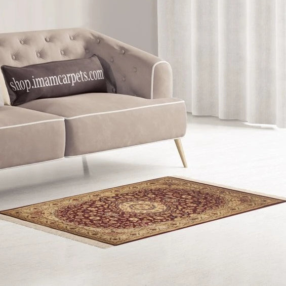 Pakistani - 3 x 5 - Persian Design Double Knot Carpet - Imam Carpets - Online Shop