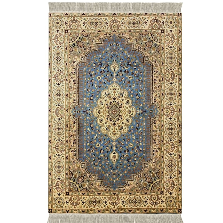 Pakistani - 6.2 x 4- Persian Design Double Knot Carpet - Imam Carpets - Online Shop