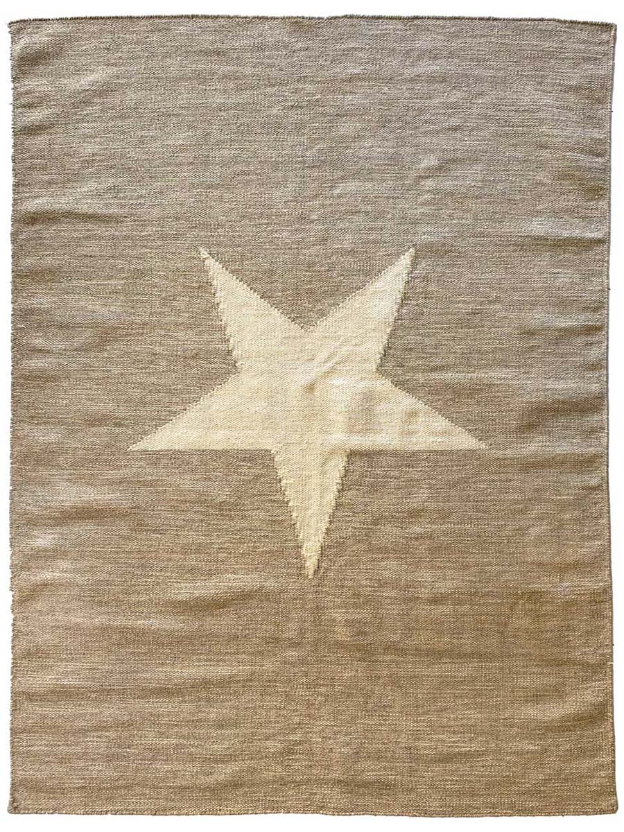 Pastel Star Rug - Size: 7.5 x 5.3 - Imam Carpet Co