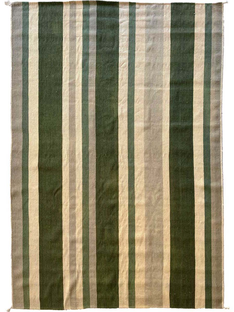Pastel Stripe Rug - Size: 7.10 x 5.7 - Imam Carpet Co