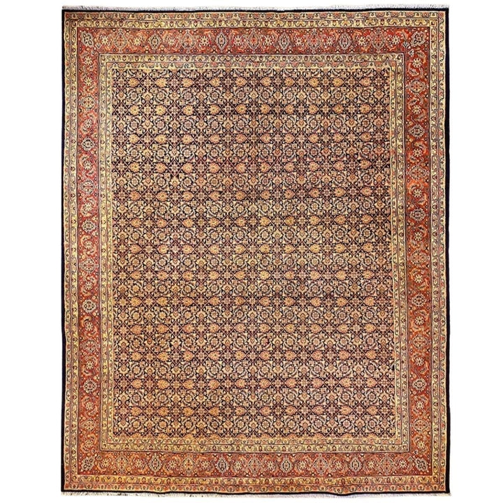 Persian Bijar Antique Rug - Size: 9.7 x 7.9 - Imam Carpets - Online Shop