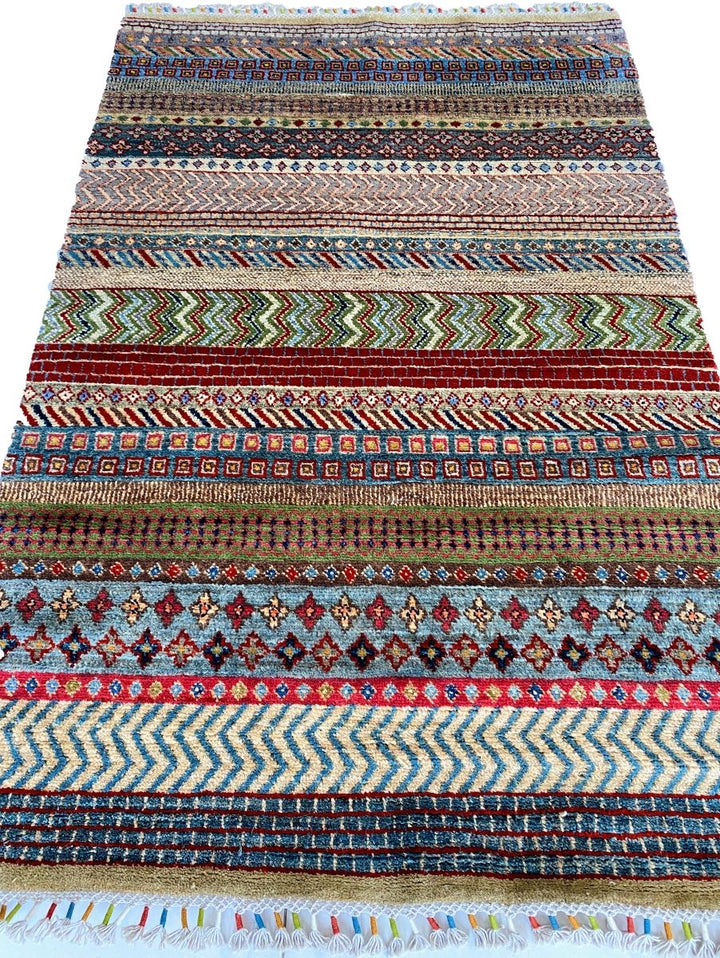 Persian Gabbeh - Size: 6.3 x 4.2 - Imam Carpets Online Store