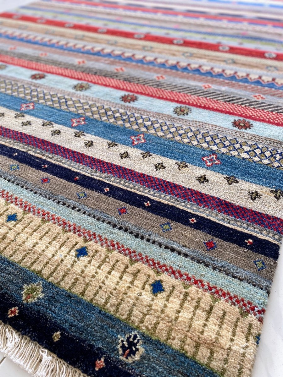 Persian Gabbeh - Size: 8.3 x 5.7 - Imam Carpets Online Store