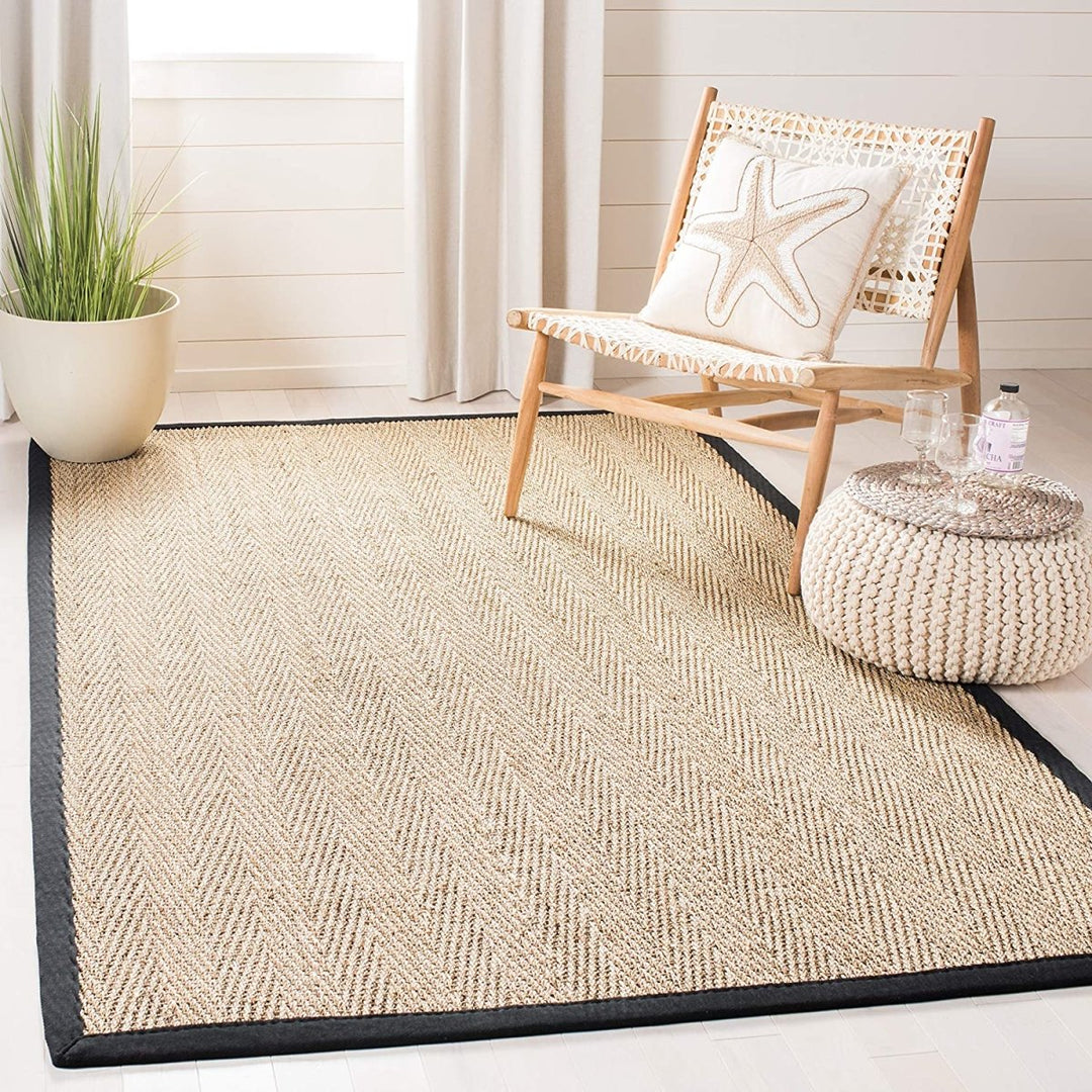 Seagrass Natural Rug - Size: 9.8 x 8 - Imam Carpets - Online Shop