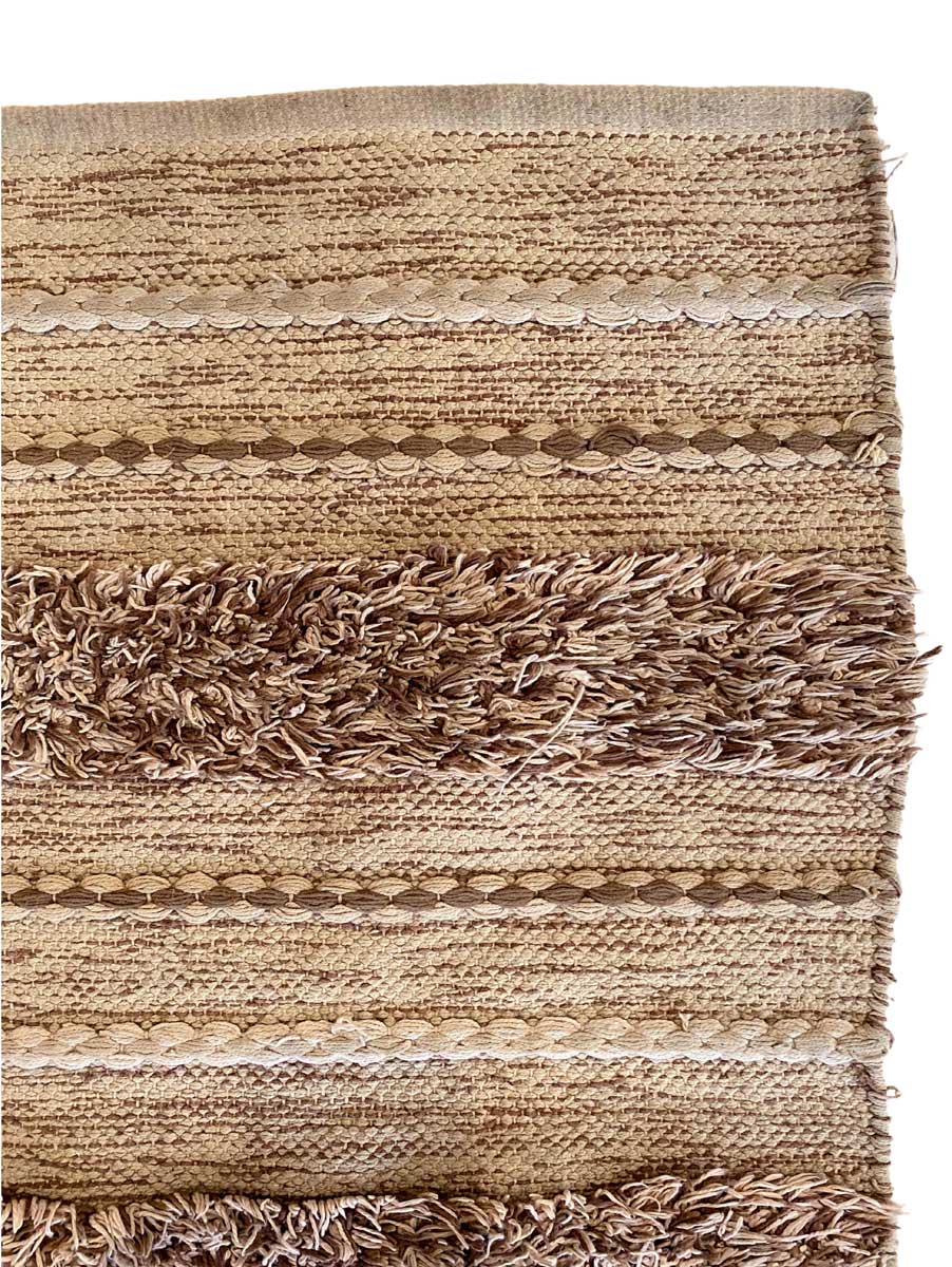 Shaggy lattice Moroccan Rug - Size: 4.4 x 2.4 - Imam Carpet Co. Home
