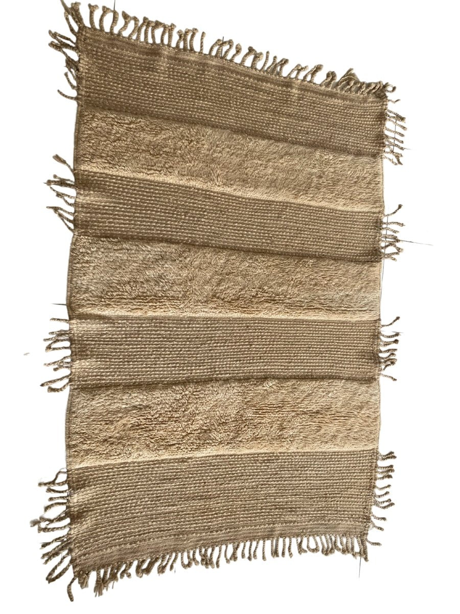 Shaggy lattice Moroccan Tassels Rug - Size: 8.3 x 6 - Imam Carpet Co. Home