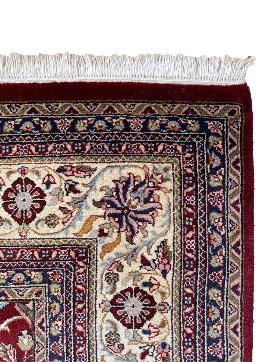 Signature Persian Isfahan Rug - Size: 10.11 x 7.7 - Imam Carpets Online Store