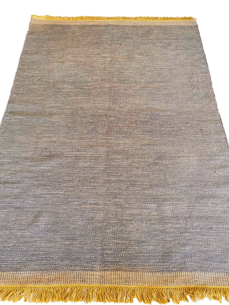 Solid Brown Rug - Size: 6.6 x 4.7 - Imam Carpets Online Store