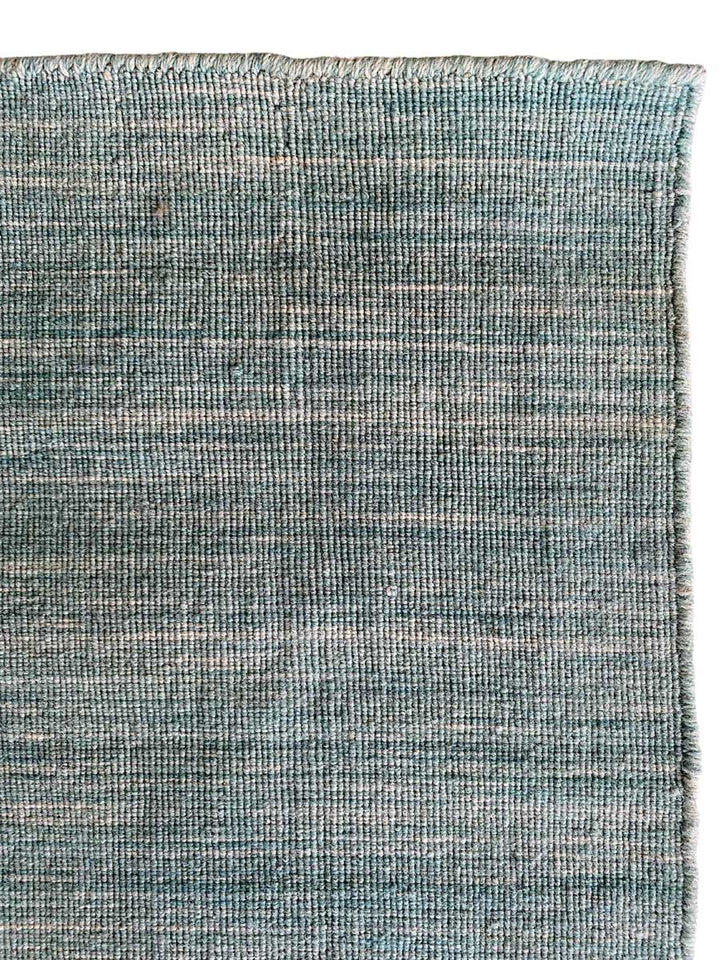 Solid Teal Runner - Size: 8 x 2.8 - Imam Carpet Co. Home