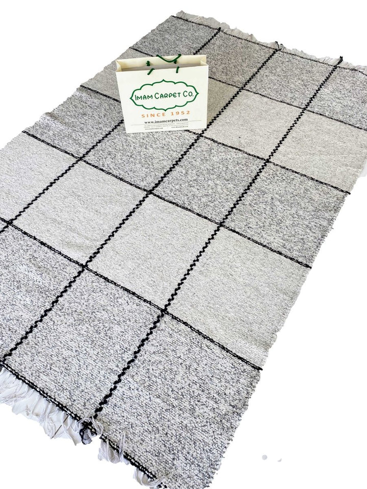 Square Box Rug - Size: 7.5 x 5 - Imam Carpets Online Store