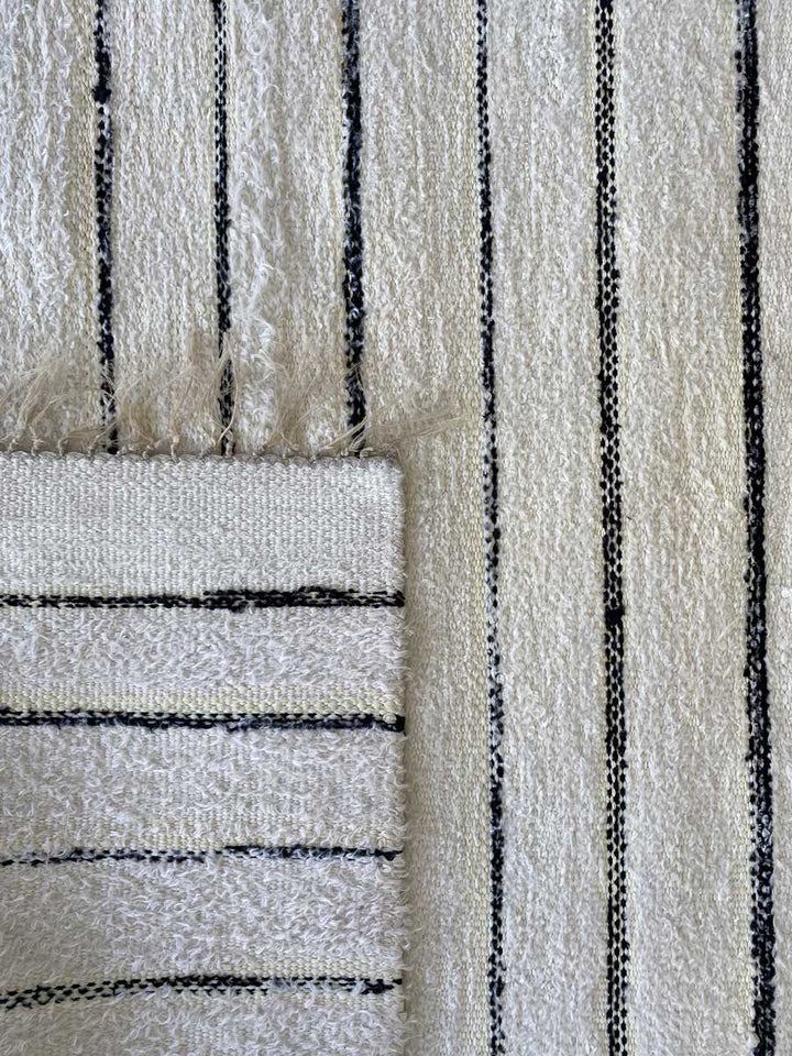 Stripe Moroccan Rug - size: 7.7 x 5 - Imam Carpet Co. Home