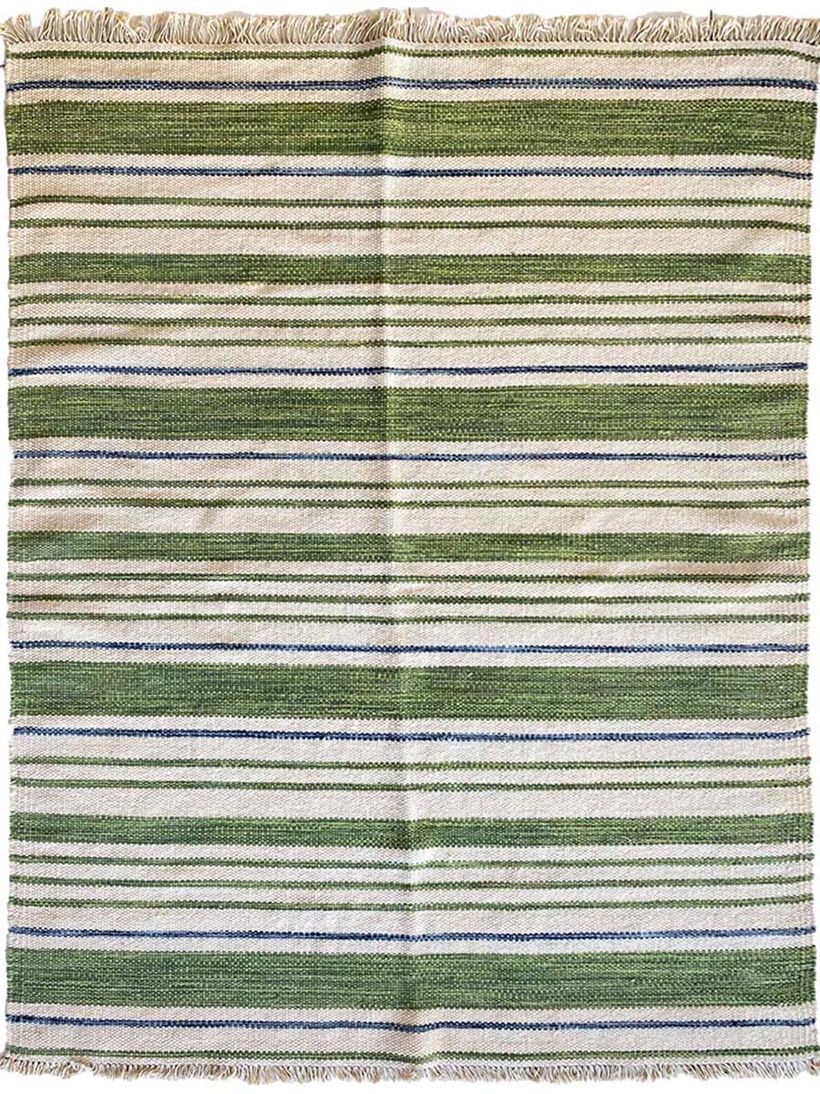 Stripe Rug - Size: 5.10 x 4.5 - Imam Carpet Co