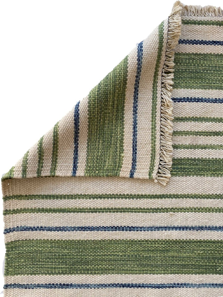 Stripe Rug - Size: 5.10 x 4.5 - Imam Carpets Online Store