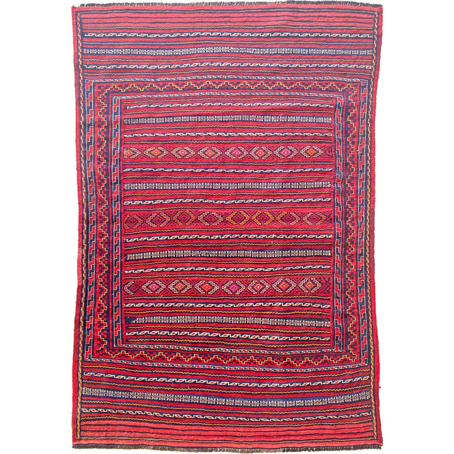 Sumak Kilim - Size: 6 x 3.9 - Imam Carpets - Online Shop