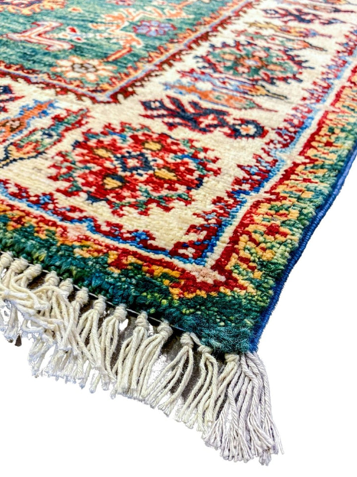 Super Kazak - 2.8 x 8 (Runner) - Afghani Handmade Carpet - Imam Carpets - Online Shop