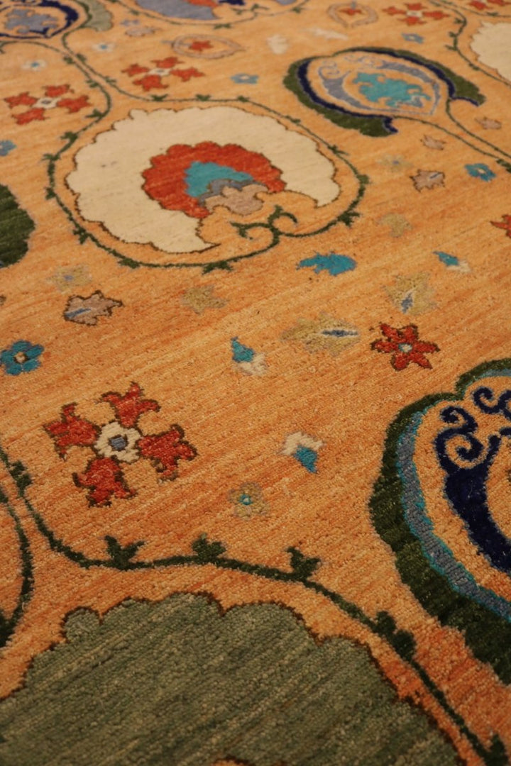 Suzani - 12.2 x 8.10 - Gabbeh Handmade Carpet - Imam Carpets - Online Shop