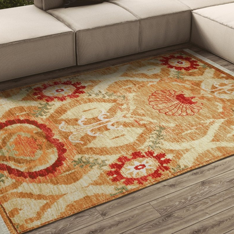 Suzani - 5 x 7.5 - Handmade Modern Rug - Imam Carpets - Online Shop