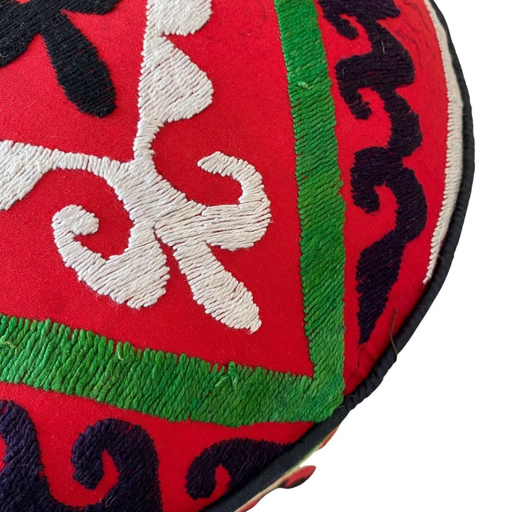 Suzani Ottoman - Size: 17'' x 19'' - Imam Carpets - Online Shop
