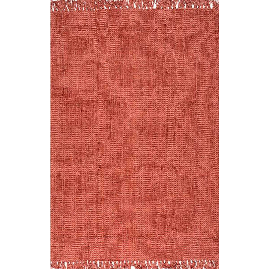 Terra Chunky Jute Tasseled Rug - Size: 9.8 x 5.11 - Imam Carpets - Online Shop
