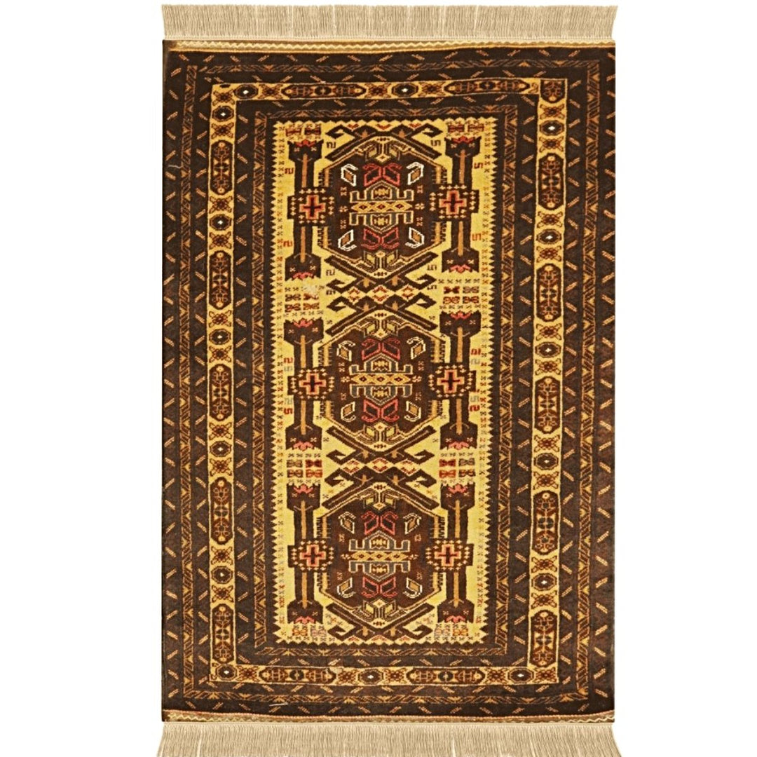 Tribal - 2.10 x 4.4 - Baluchi Handmade Carpet - Imam Carpets - Online Shop